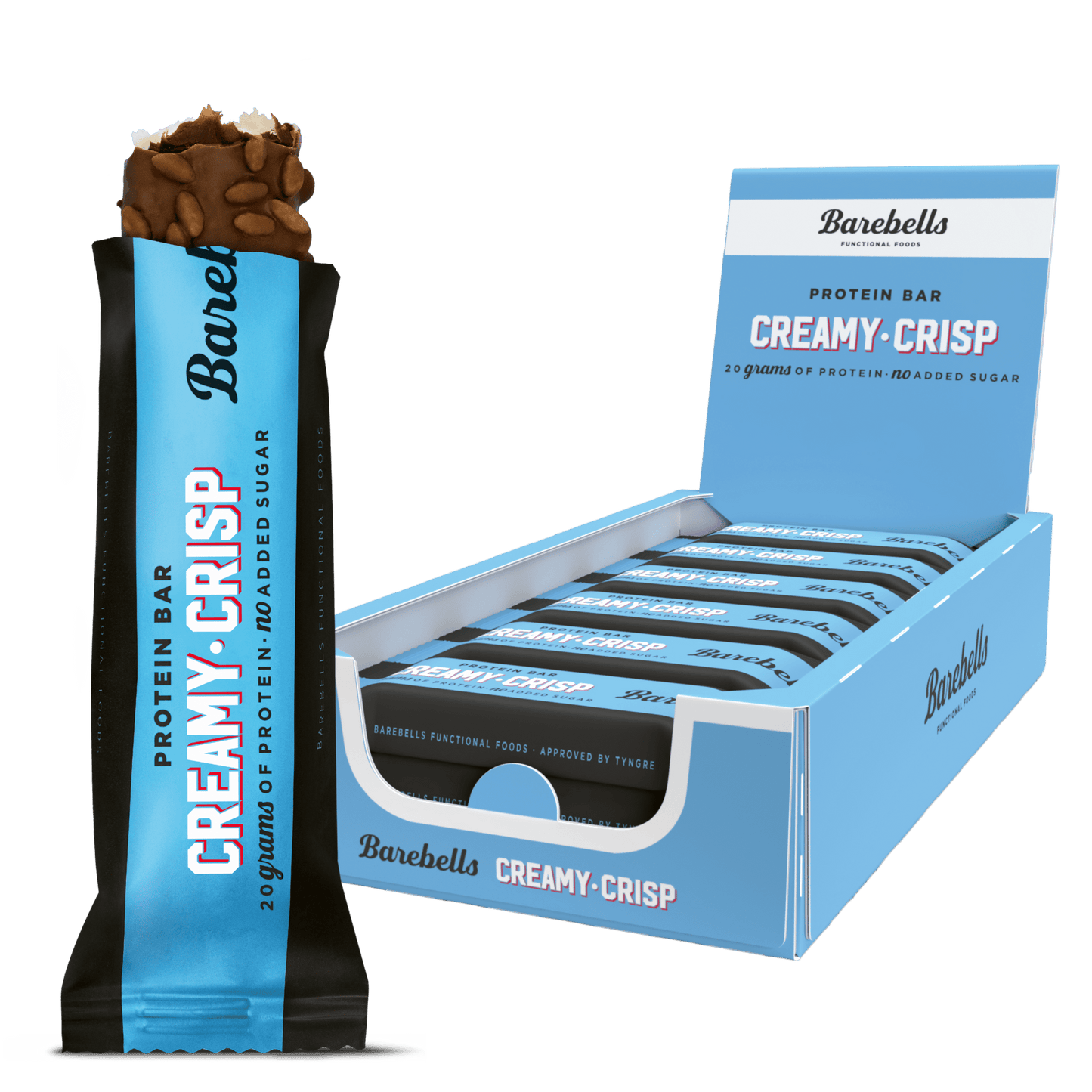 Barebells Protein Bar - Creamy Crisp (12 stk)