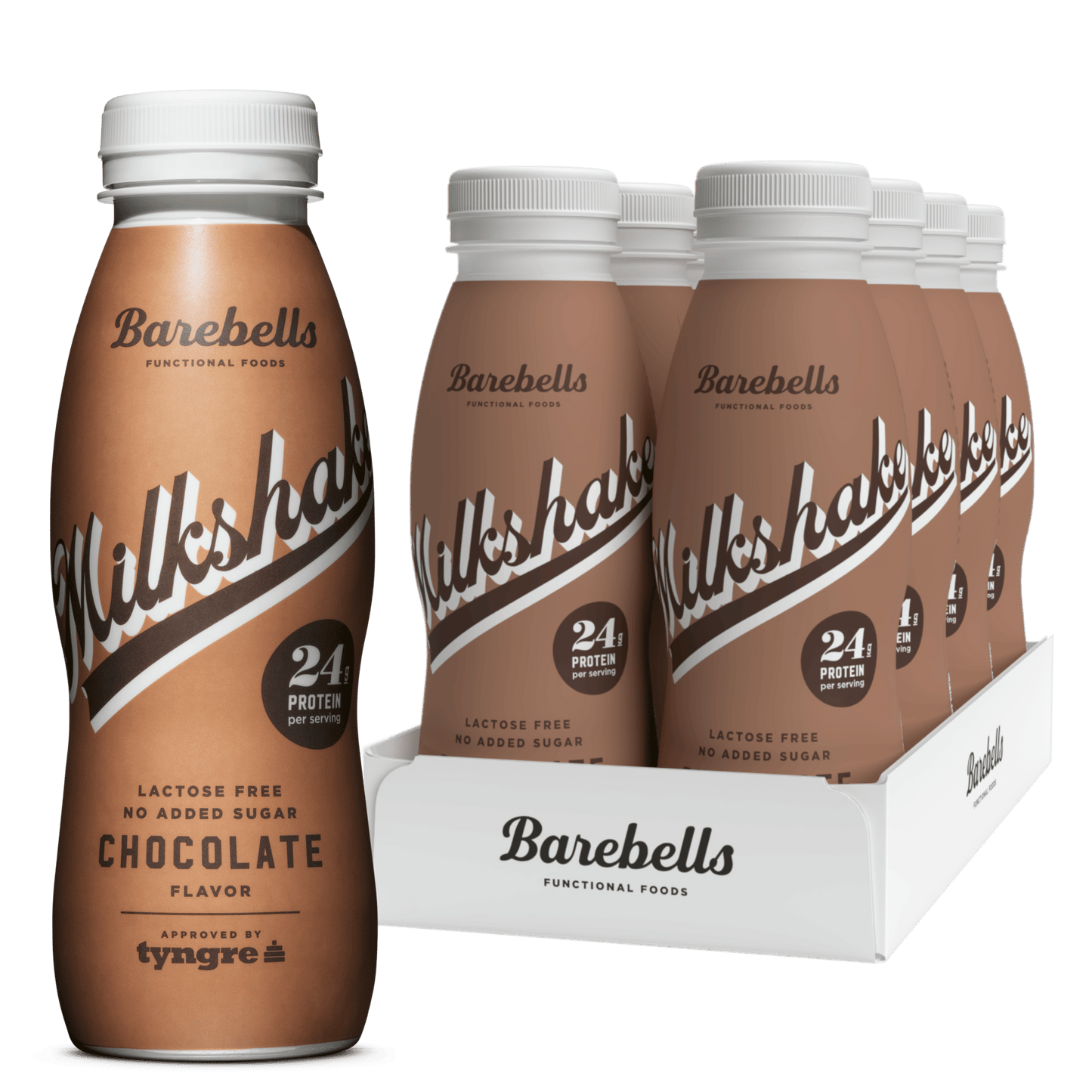 Barebells Chocolate Milkshake (8 stk)