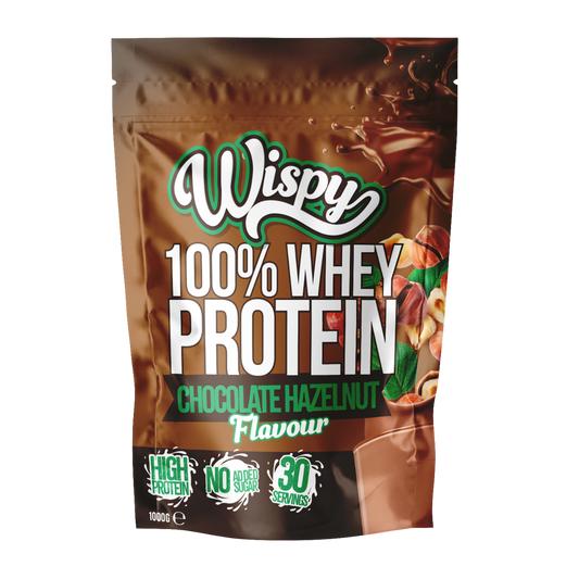 Wispy Proteinpulver Whey 100 - Chocolate Hazelnut (1 kg)