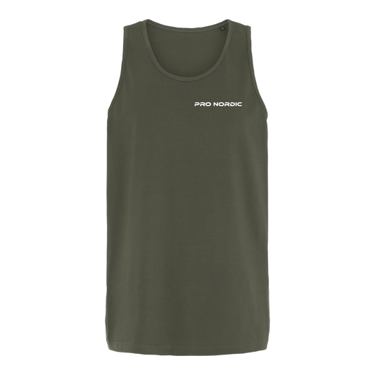 PN Logo Tank Top - Army Grøn