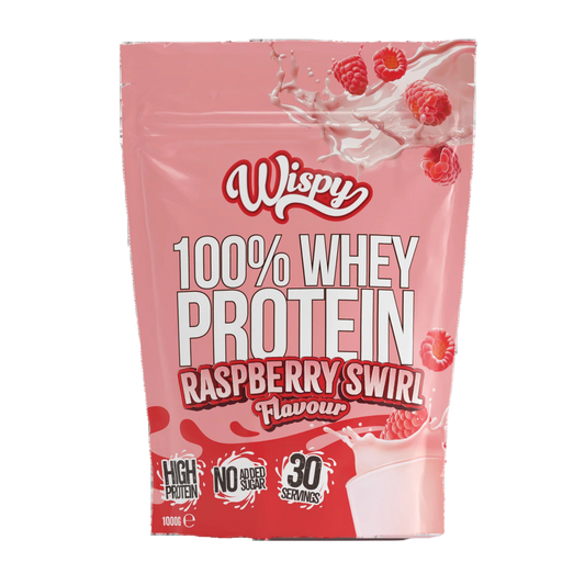 Wispy Proteinpulver Whey 100 - Raspberry Swirl (1 kg)