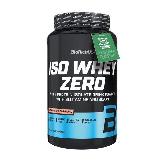 BioTechUSA Iso Whey Zero - Strawberry (908 g)