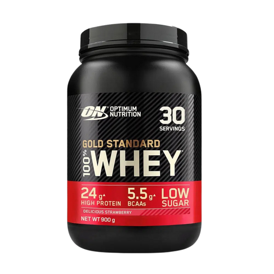 Optimum Nutrition 100% Whey Gold Standard – Delicious Strawberry (900g)