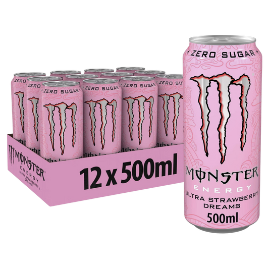 Monster Energy Ultra Strawberry Dreams (12x500ml)