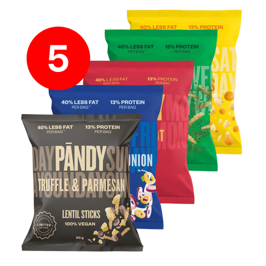 Pandy Chips - Bland Selv (5x50g)