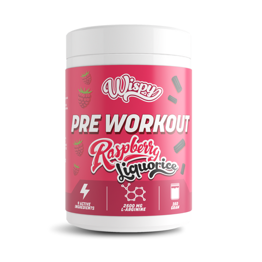 Wispy Pre Workout -  Raspberry Liquorice (350 g)