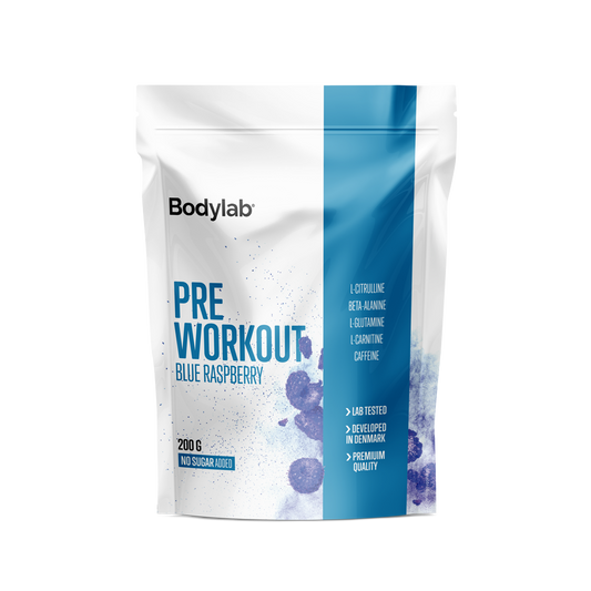 Bodylab Pre Workout - Blue Raspberry (200 g)