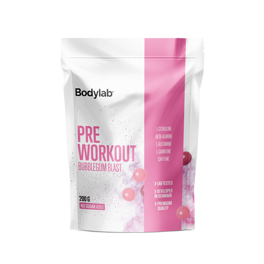 Bodylab Pre Workout - Bubblegum Blast (200 g)